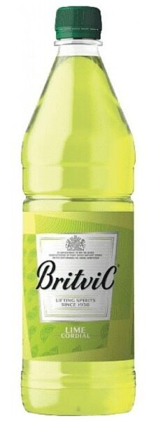 Sīrups BRITVIC Cordial Lime, PET, 1l (DEP)